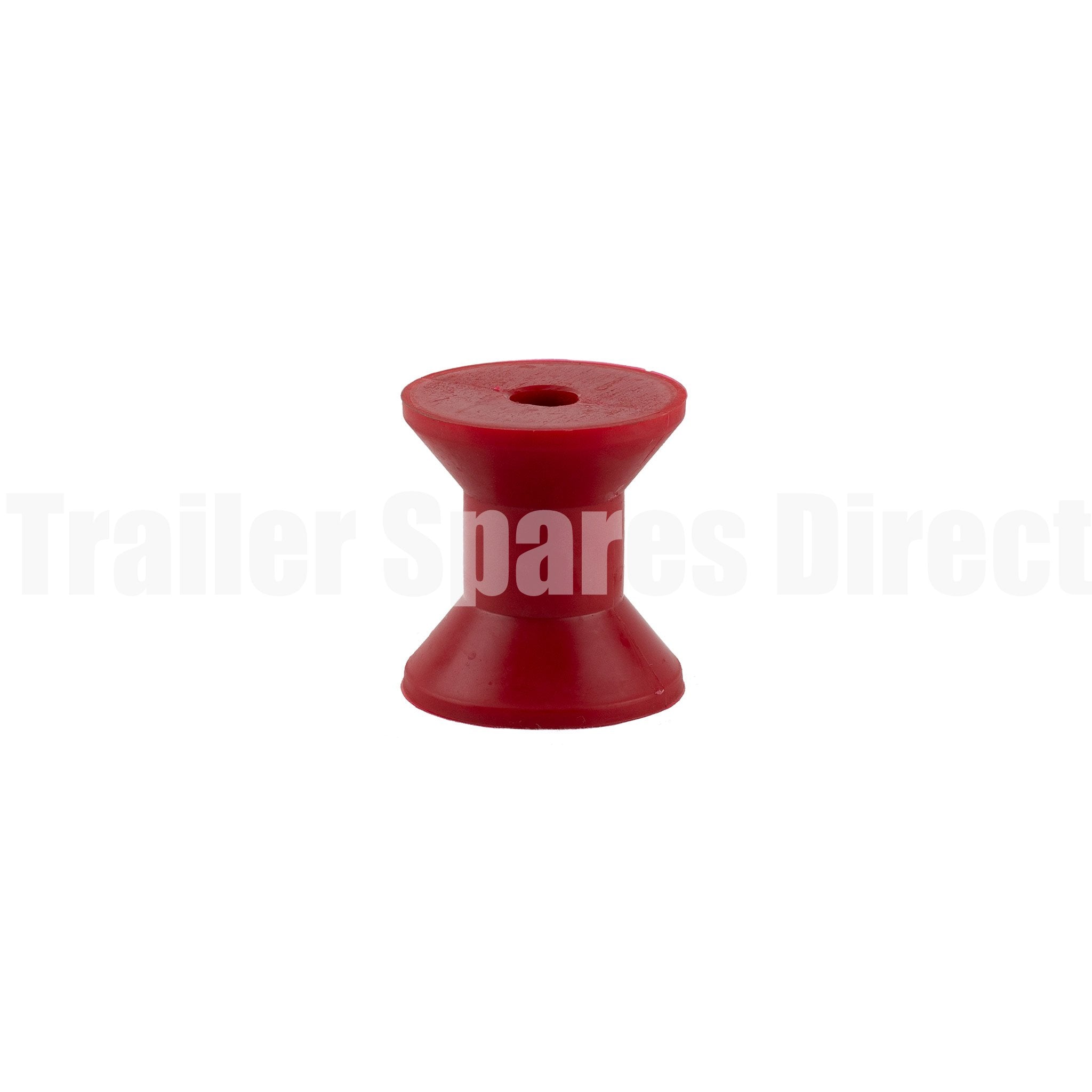 Bow Roller 3inch Poly Red 17mm 91511