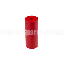 Bilge roller 6 inch red poly - Trailer Spares Direct