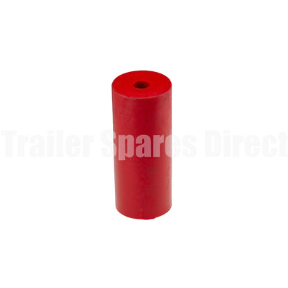 Bilge roller 6 inch red poly - Trailer Spares Direct