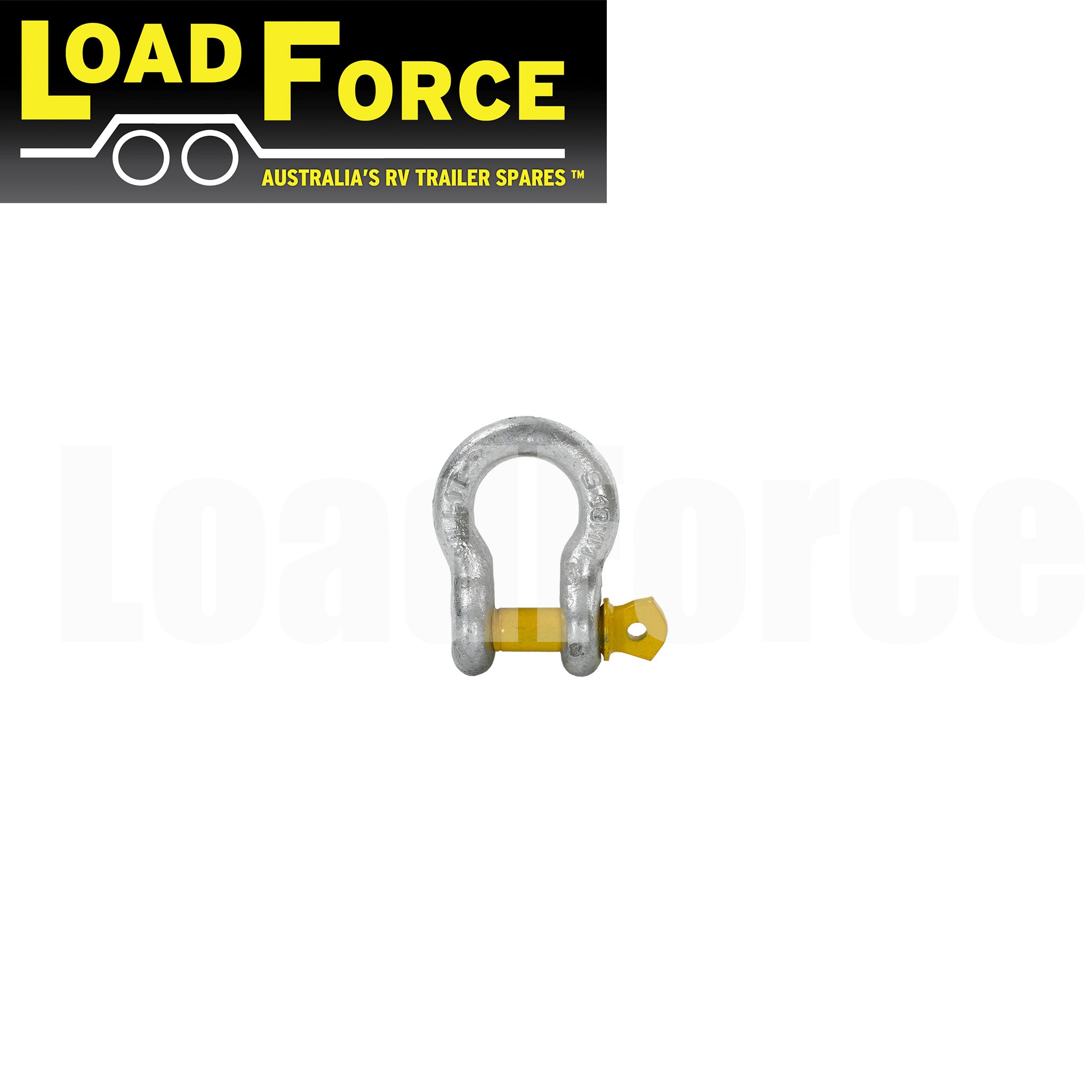 Rated Bow Shackle 10mm 1000kg
