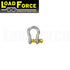 Trailer safety chain bow shackle rated 1500kg