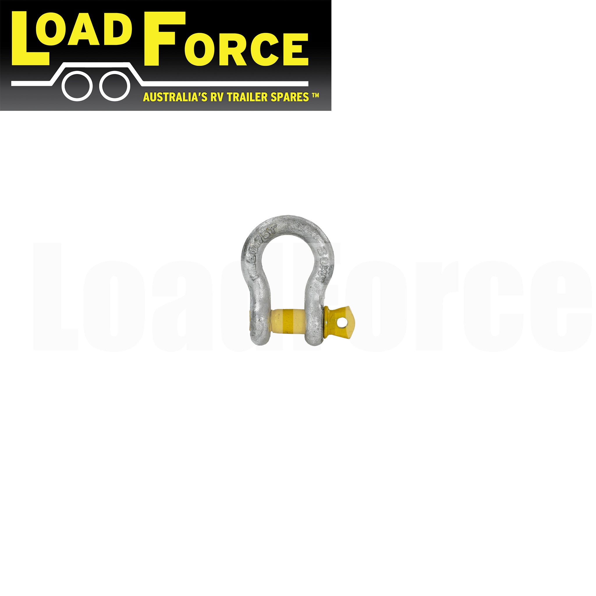 Rated Bow Shackle 8mm 750kg