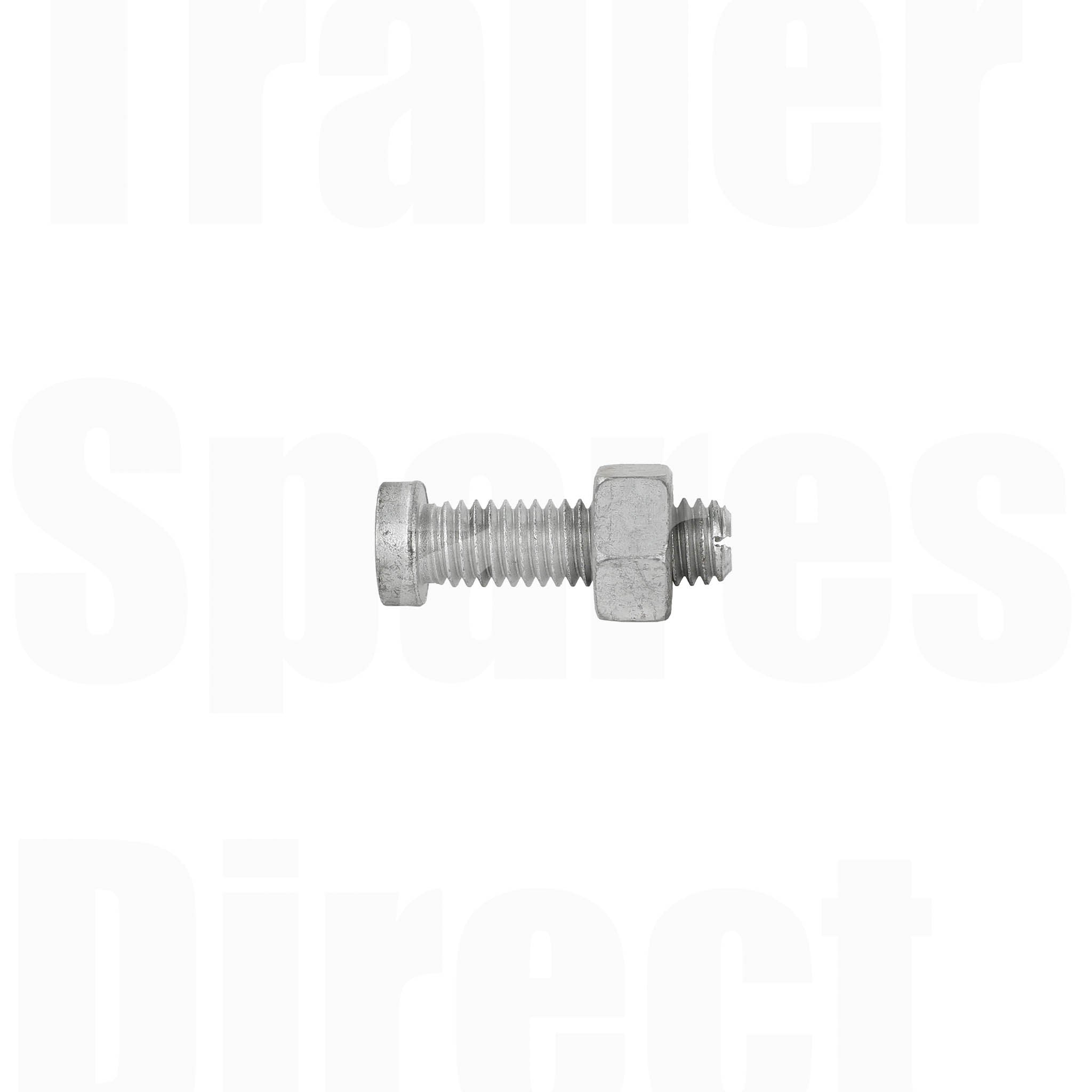 Trailer coupling adjuster bolt