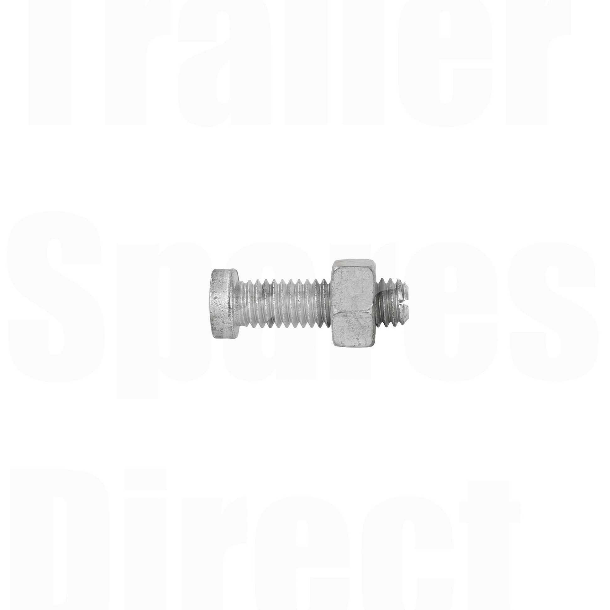 Coupling adjuster bolt and nut - Trailer Spares Direct