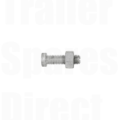 Coupling adjuster bolt and nut - Trailer Spares Direct