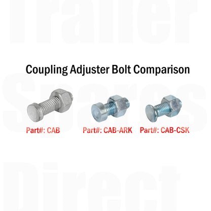 Coupling Adjuster Bolt CSK - Trailer Spares Direct