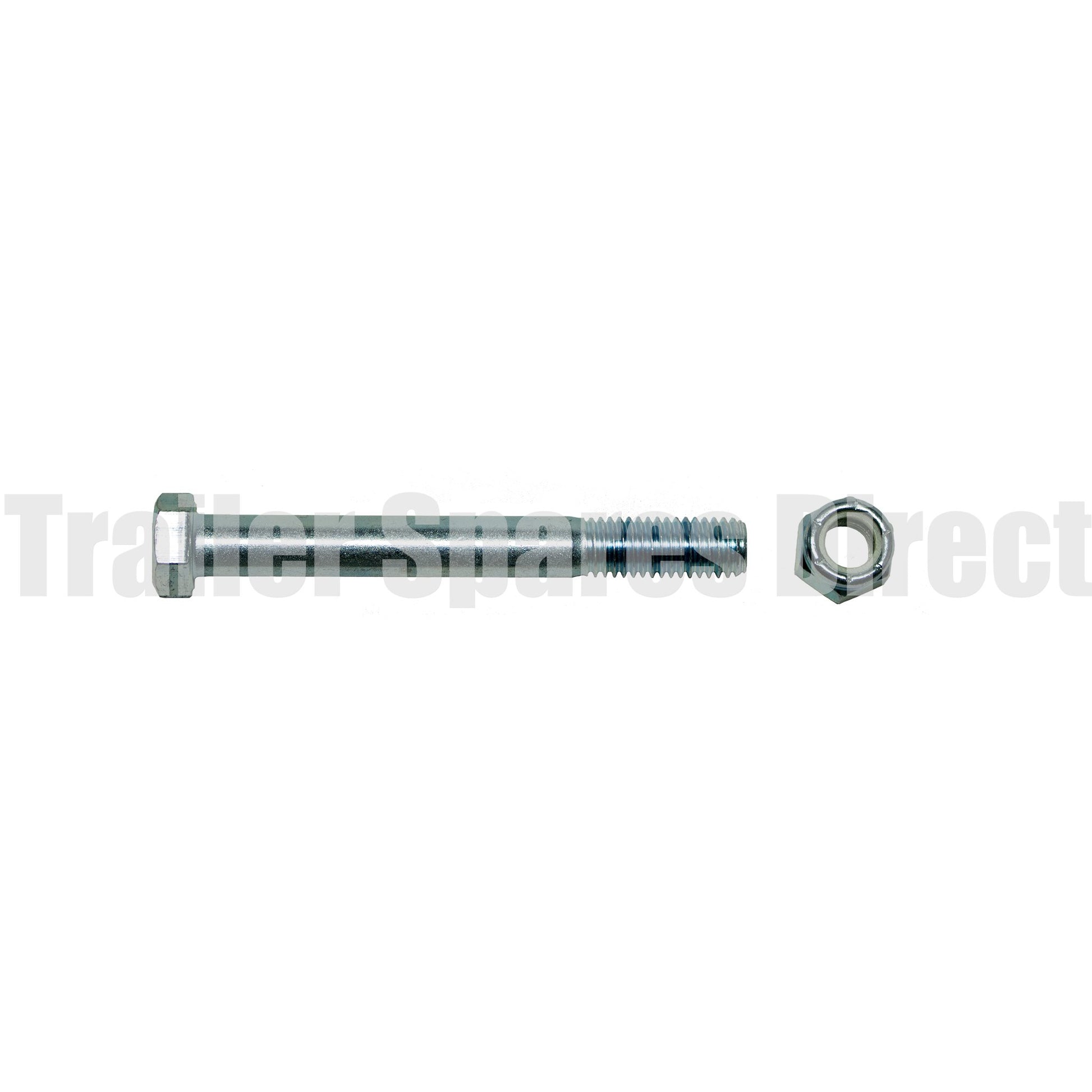 Trailer override coupling bolts 4.5 inch x 0.5 inch high tensile - Trailer Spares Direct