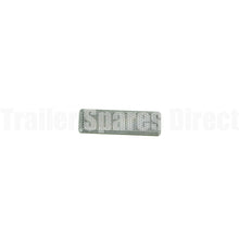 Reflector 70 x 20mm rectangle adhesive - Clear - Trailer Spares Direct