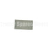 trailer Reflector clear 30mm x 60mm rectangle adhesive