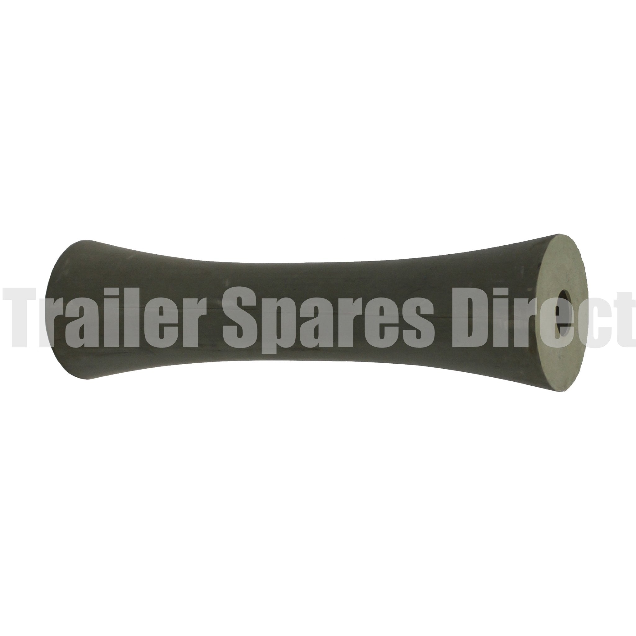 dog bone roller 12 inch grey rubber