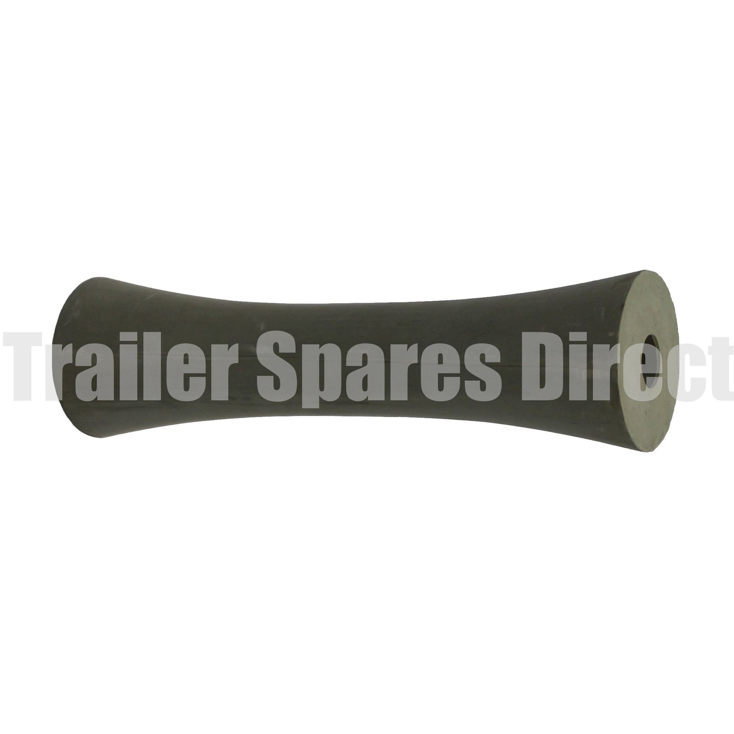 Dog bone boat trailer roller 12 inch grey non-marking rubber - Trailer Spares Direct