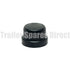 black rubber dust cap for Velox-style trailer hubs