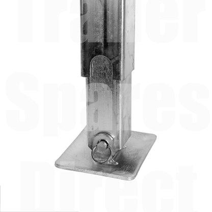 Drop Leg Quick Release 470mm with a 180mm Lift - Trailer Spares Direct