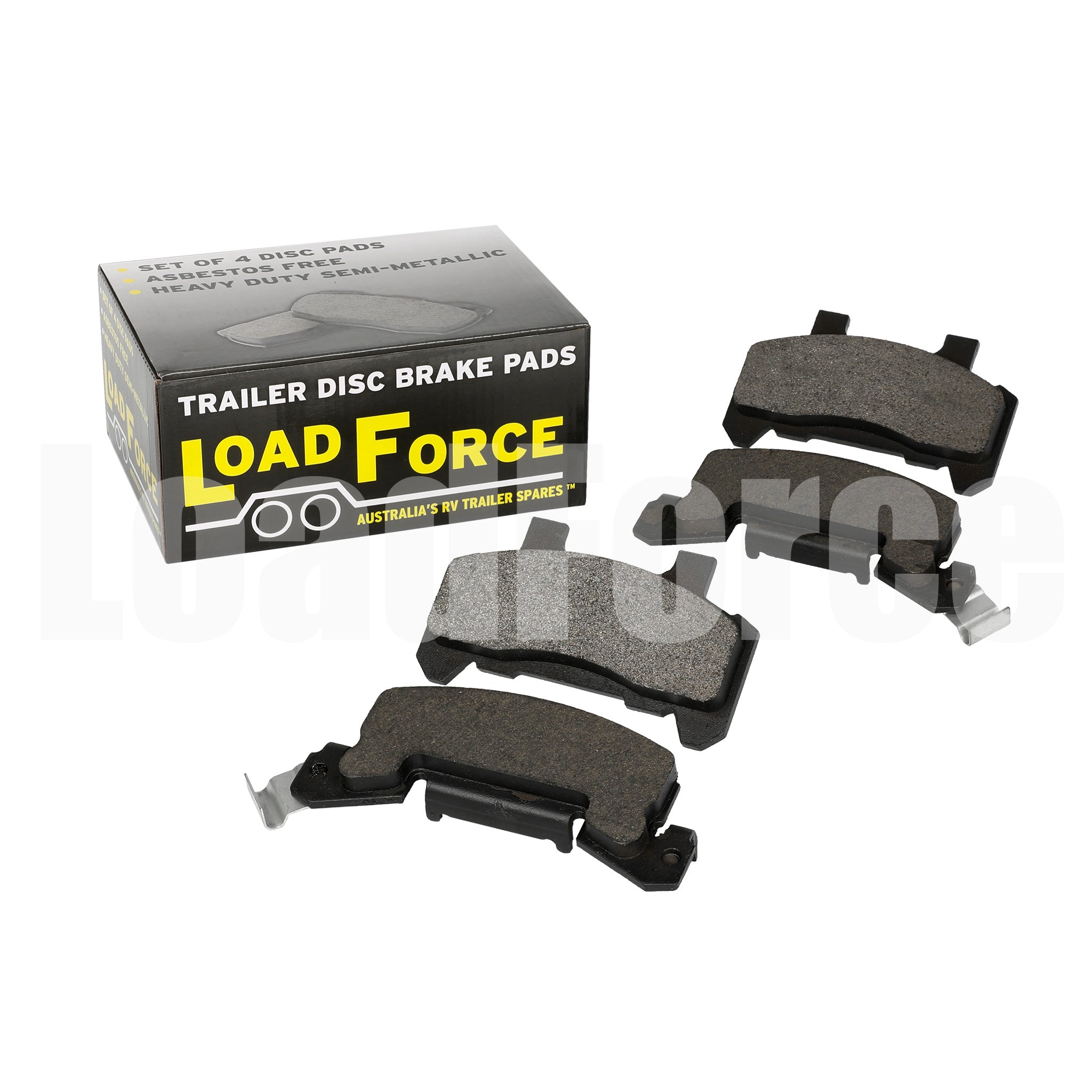 LoadForce disc brake pad set for Kodiak 225