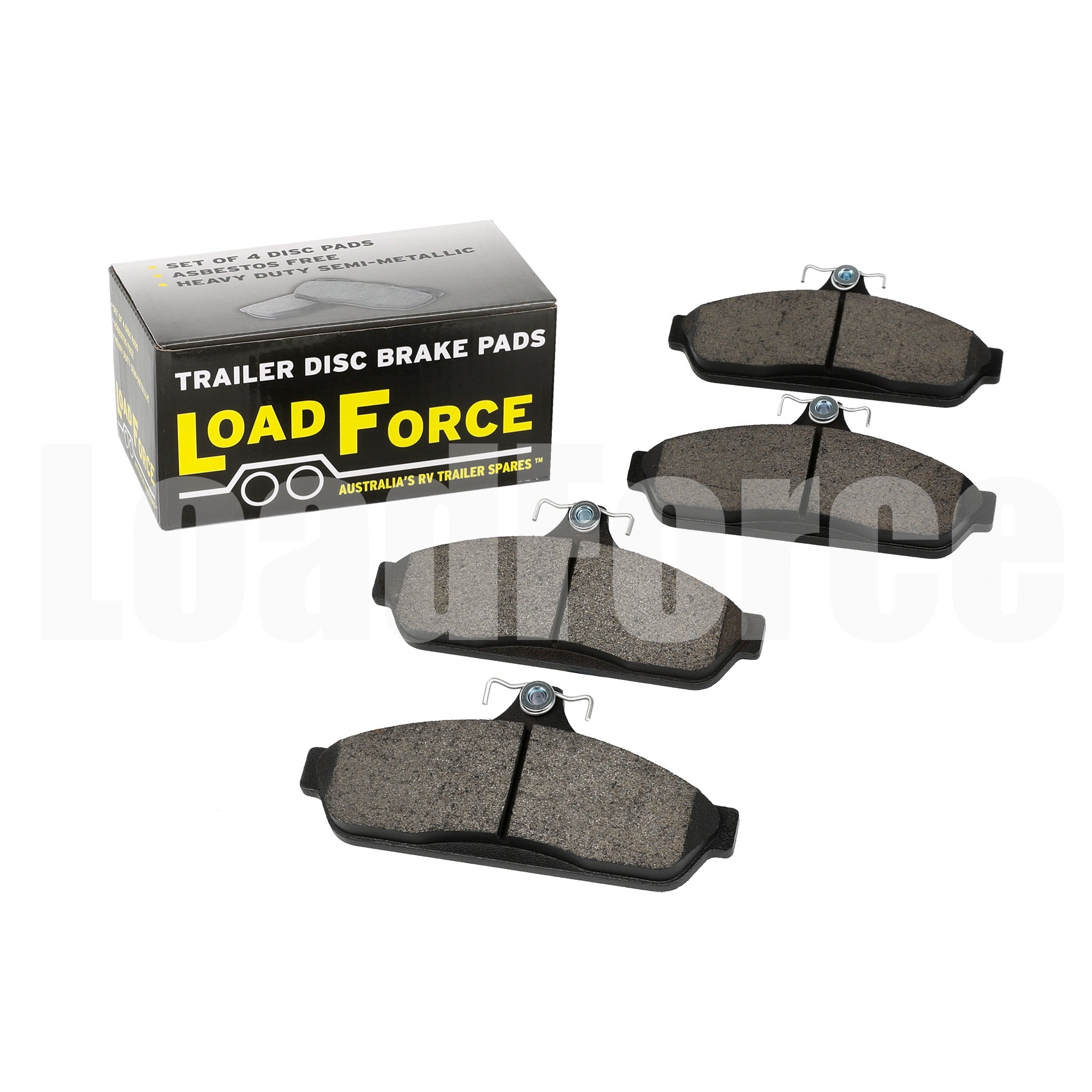 Load Force trailer brake disc pads 