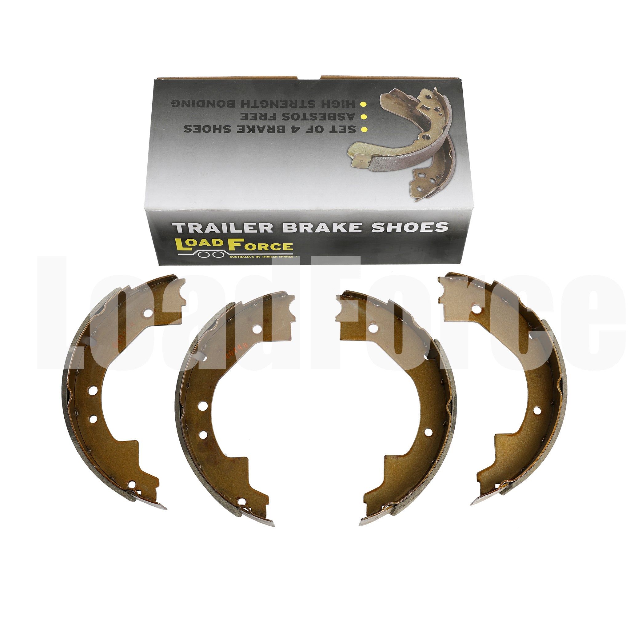 Brake shoes for 10 inch Dexter self-adjusting electric brakes - set of 4