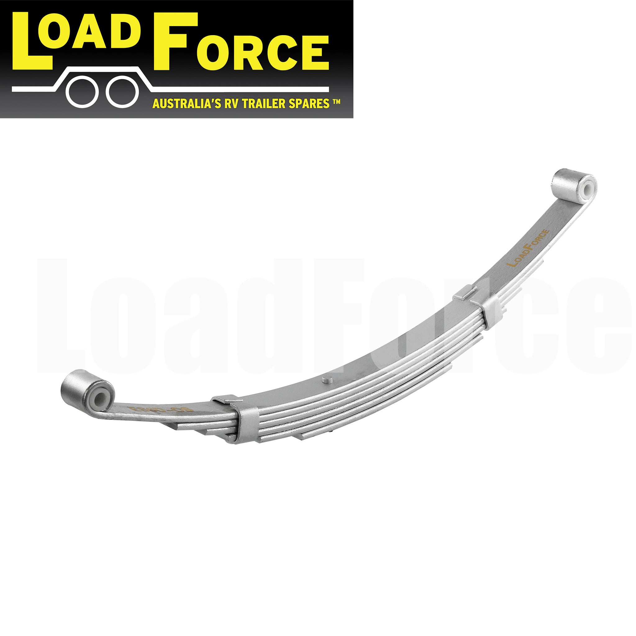 Load Force eye shackle trailer spring 6 leaf