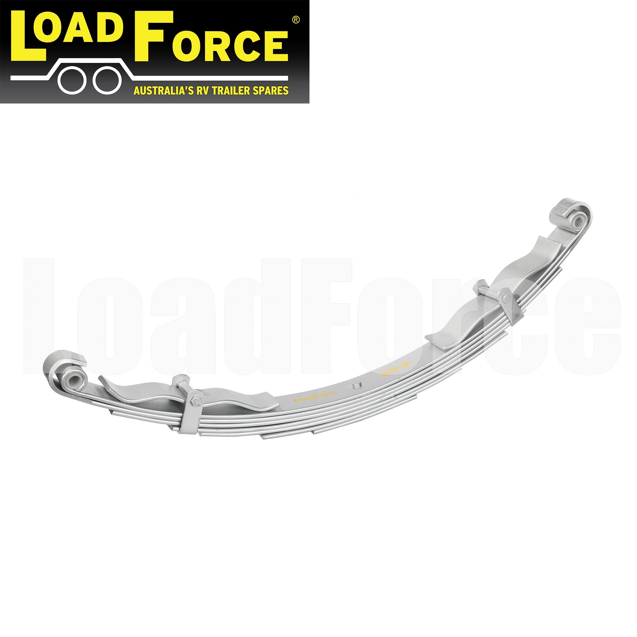 trailer spring rebound off road 7 leaf