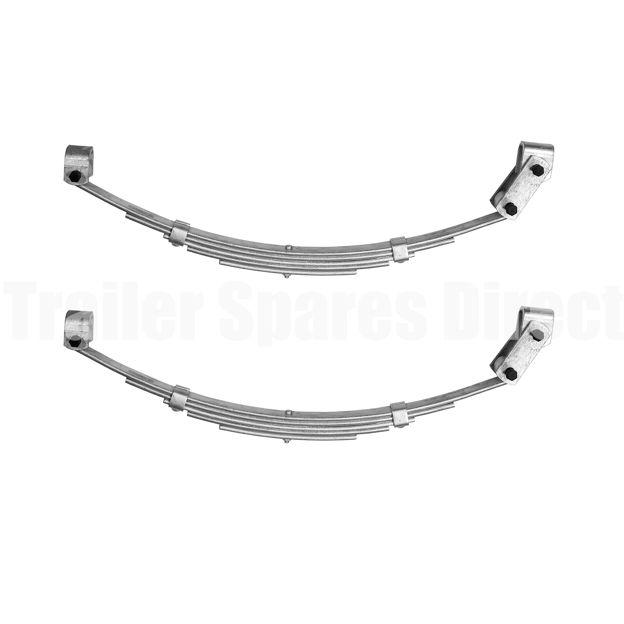 Shackle Spring Right Shackle spring kit galvanised 1300kg for single axle marine trailer ...