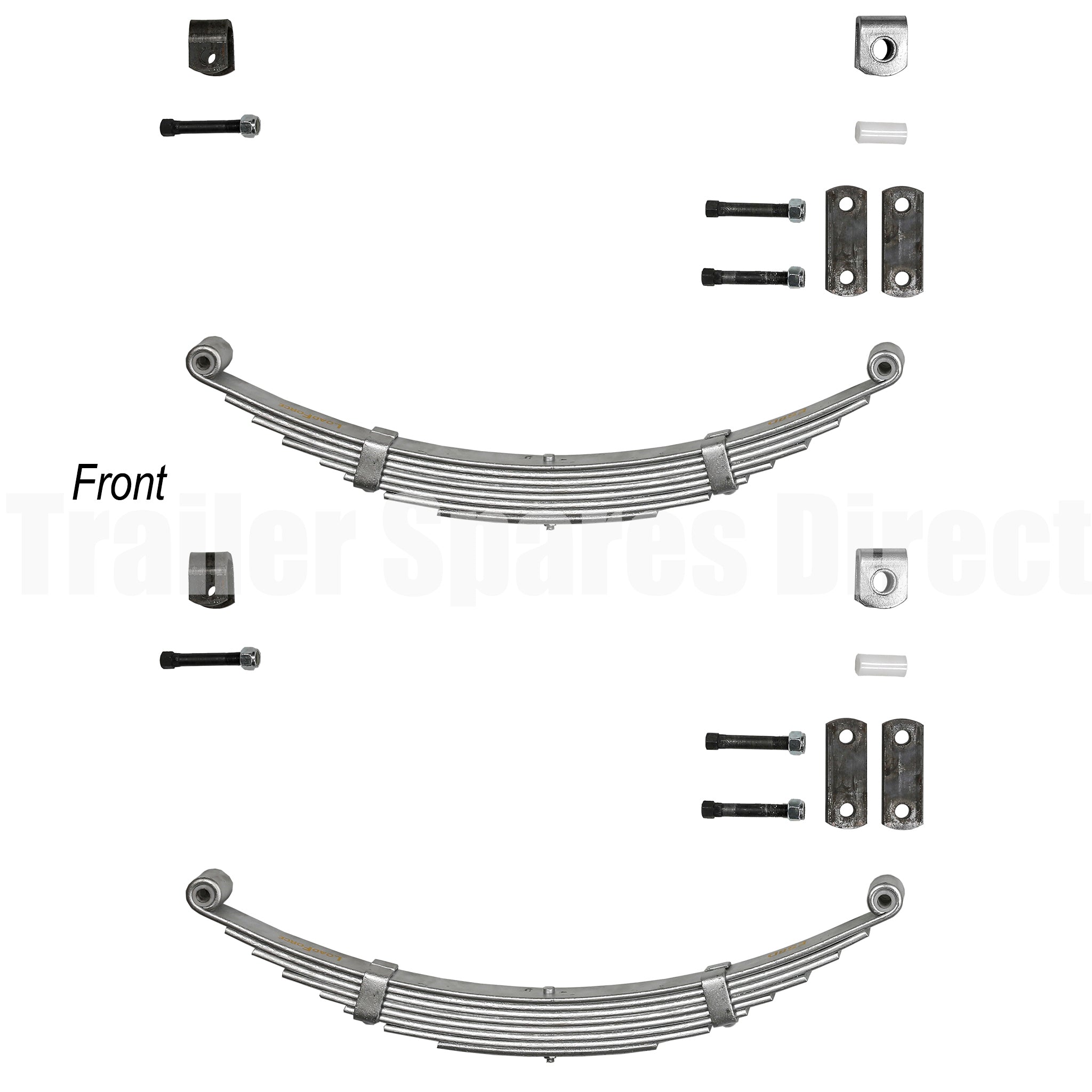 Trailer spring suspension kit