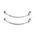 Shackle spring kit galvanised for 850kg rated single axle marine trailer