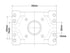 Dimensions for swivel clamps