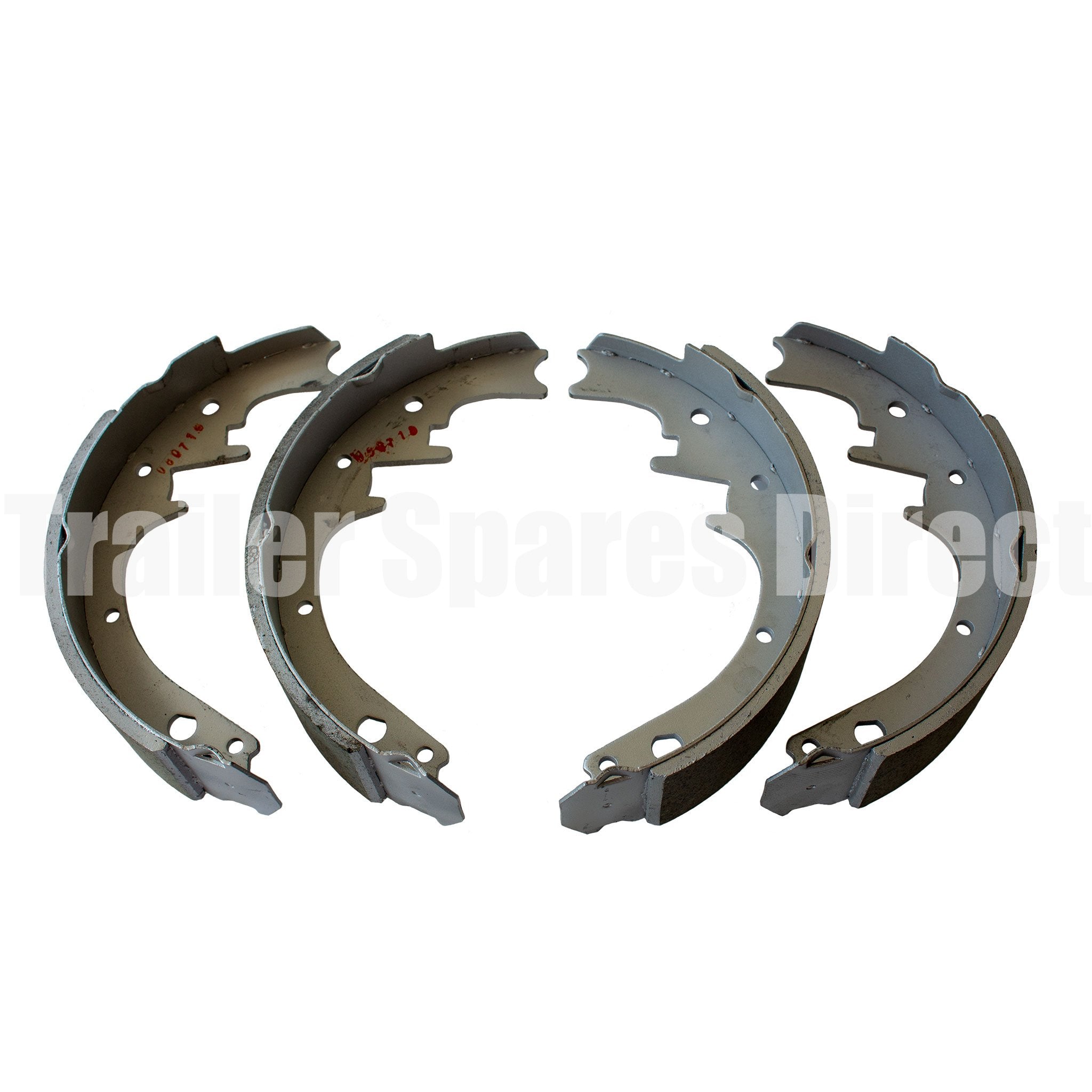 10 inch hydraulic brake shoes dacromet coated set of 4 – Trailer Spares ...