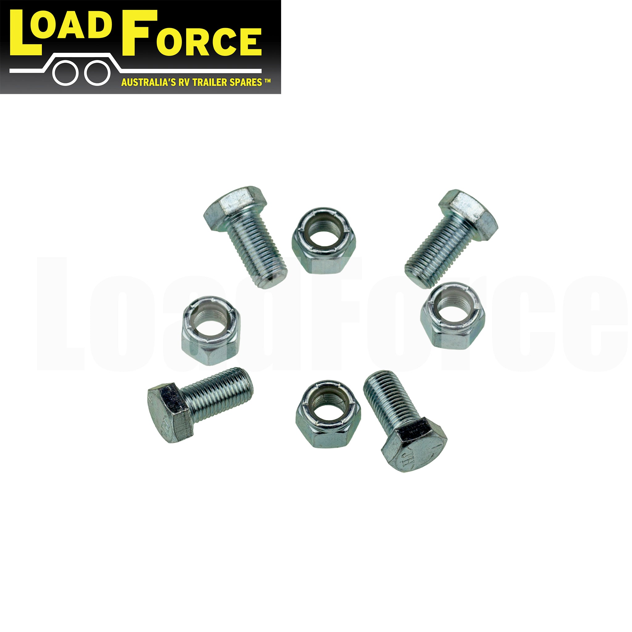 Hydraulic backing plate bolt kit