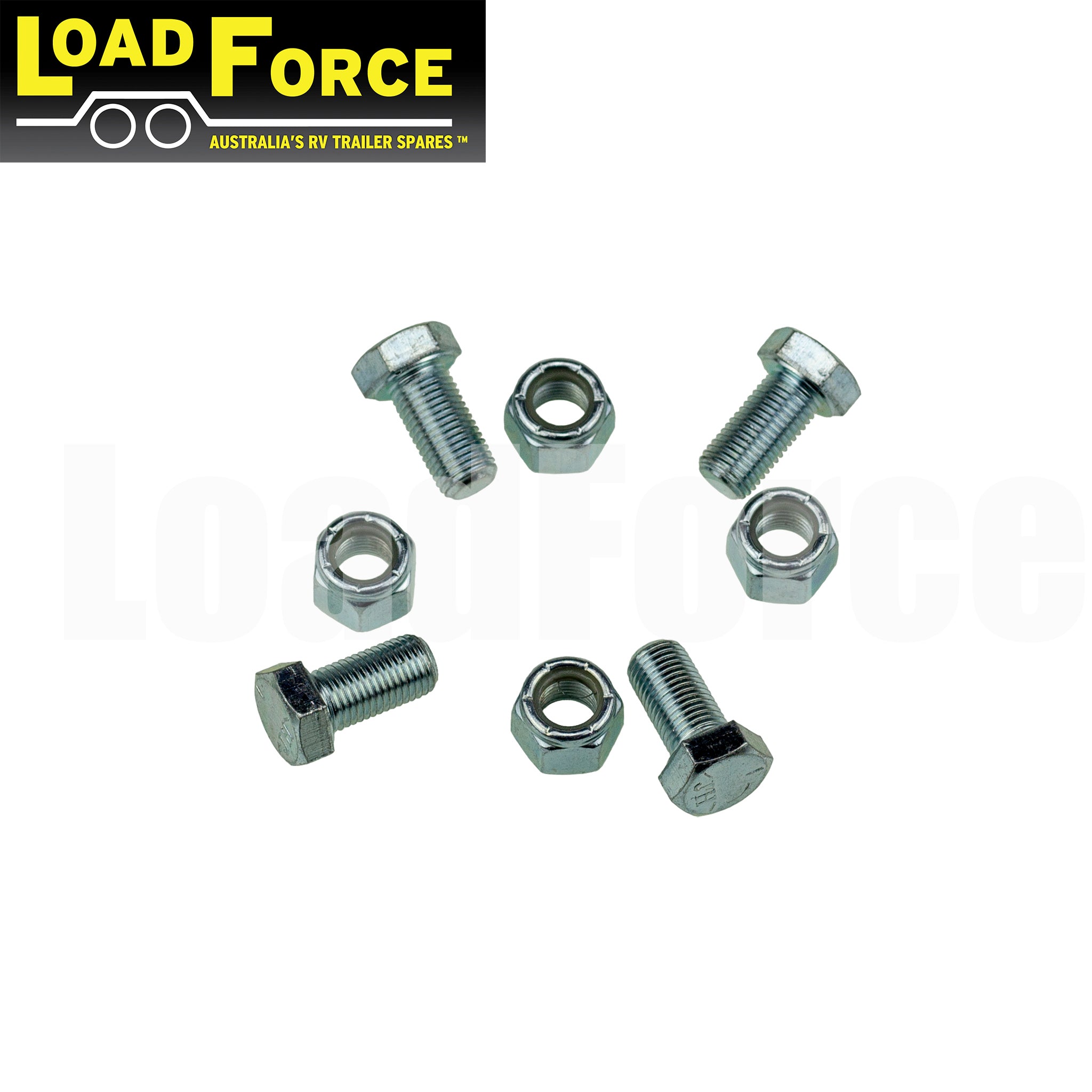 Bolt kit for hydraulic backing plate