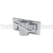 Heavy-duty clamp weld-on for jockey wheels with 60mm tube - Trailer Spares Direct