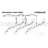 Hydraline brake line kit 5500mm tri-axle diagram