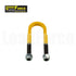 LoadForce trailer u-bolt 45mm round yellow