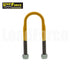 Trailer spring u-bolt yellow heavy duty 60mm round