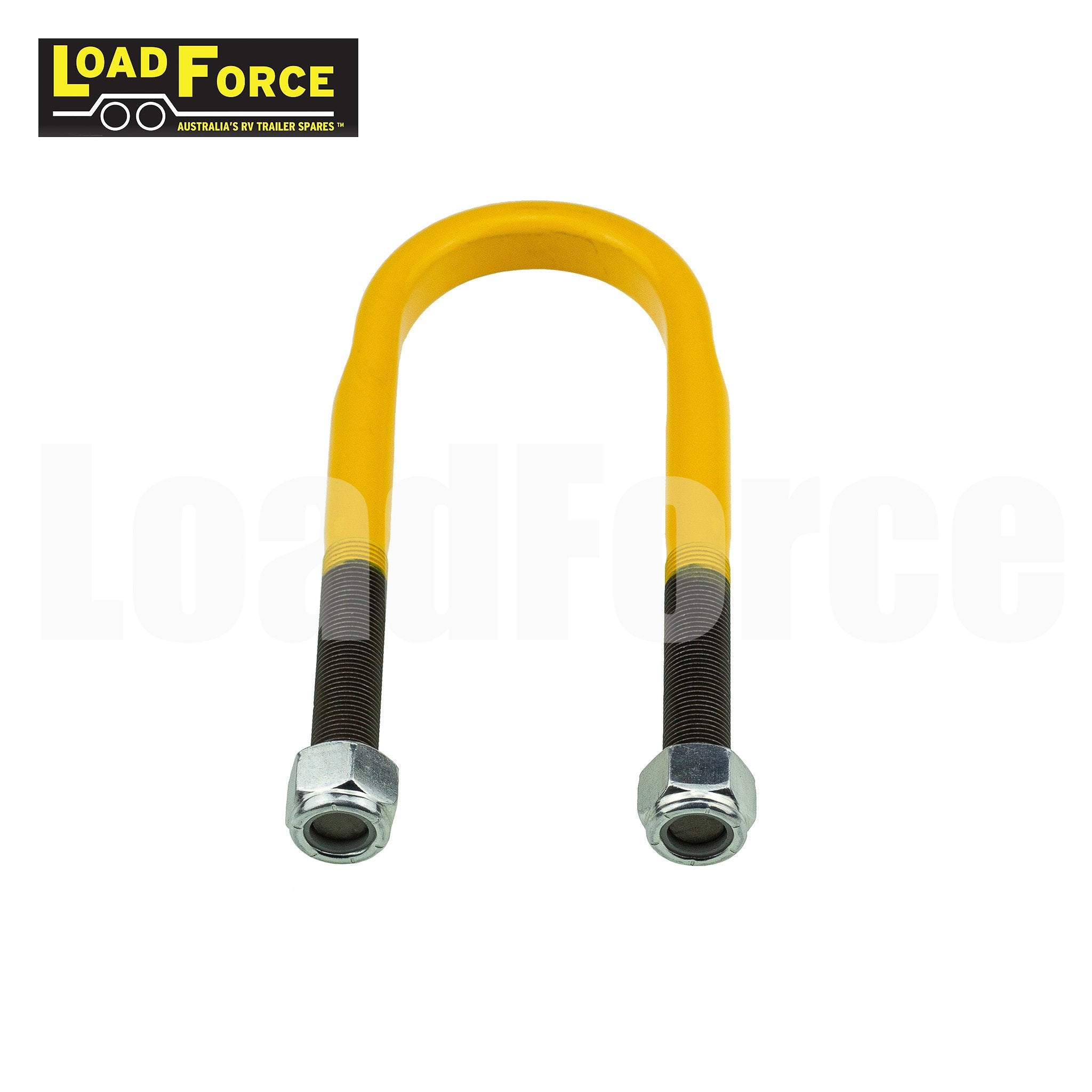 Trailer suspension u-bolt yellow heavy duty