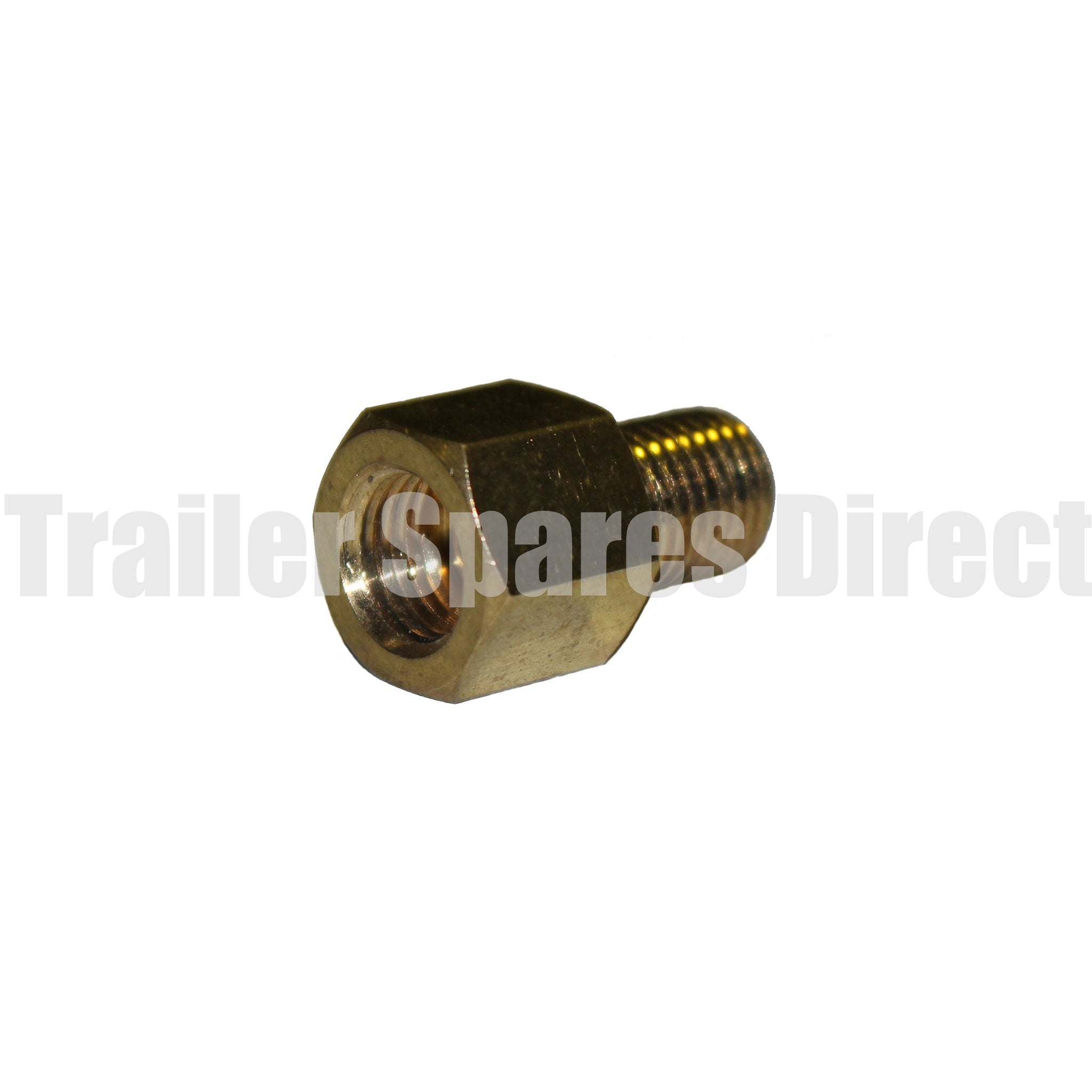 Trailer brake spares hydraulic union brass