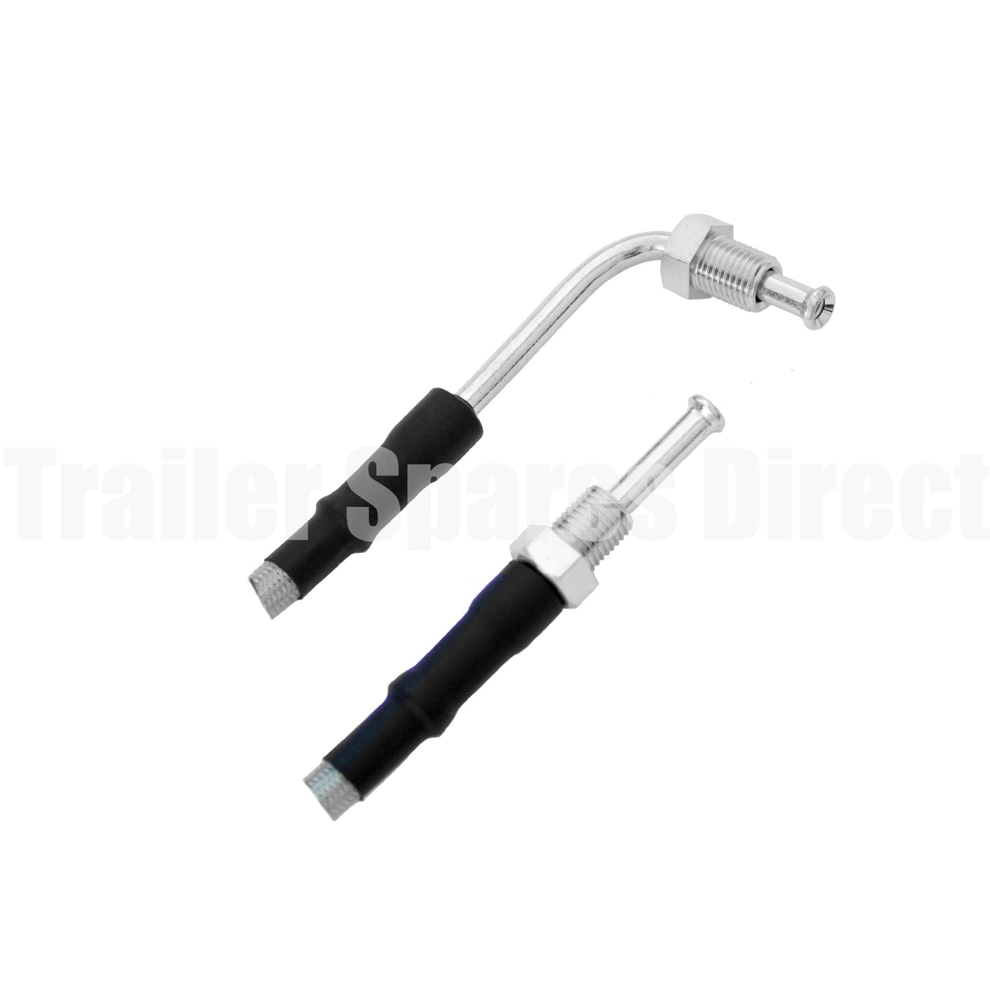 700mm HydraLine brake hose with 90 degree bend - Trailer Spares Direct