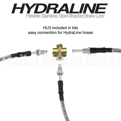 Tri-axle HydraLine kit with 6500mm lead line - Trailer Spares Direct