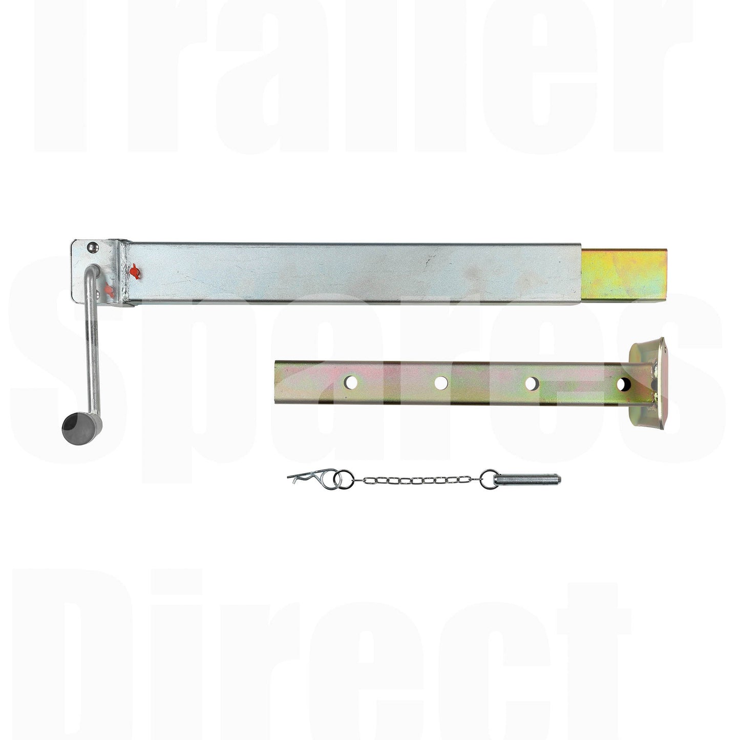 Jack Stand 65mm Drop Leg Side Wind - capacity 1250kg - Trailer Spares Direct