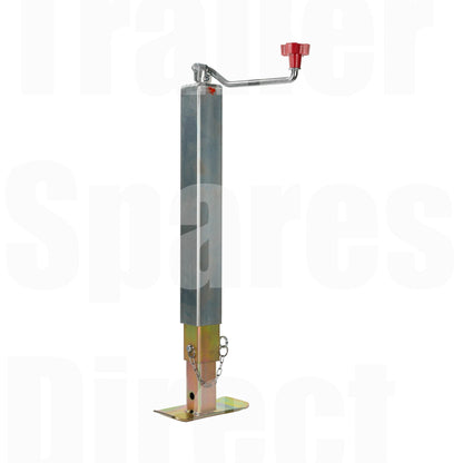 Jack Stand 65mm Drop Leg Top Wind - capacity 1250kg - Trailer Spares Direct