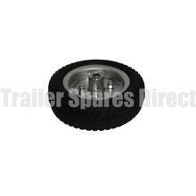 Replacement 10 inch solid rubber wheel - 16mm shaft - Trailer Spares Direct