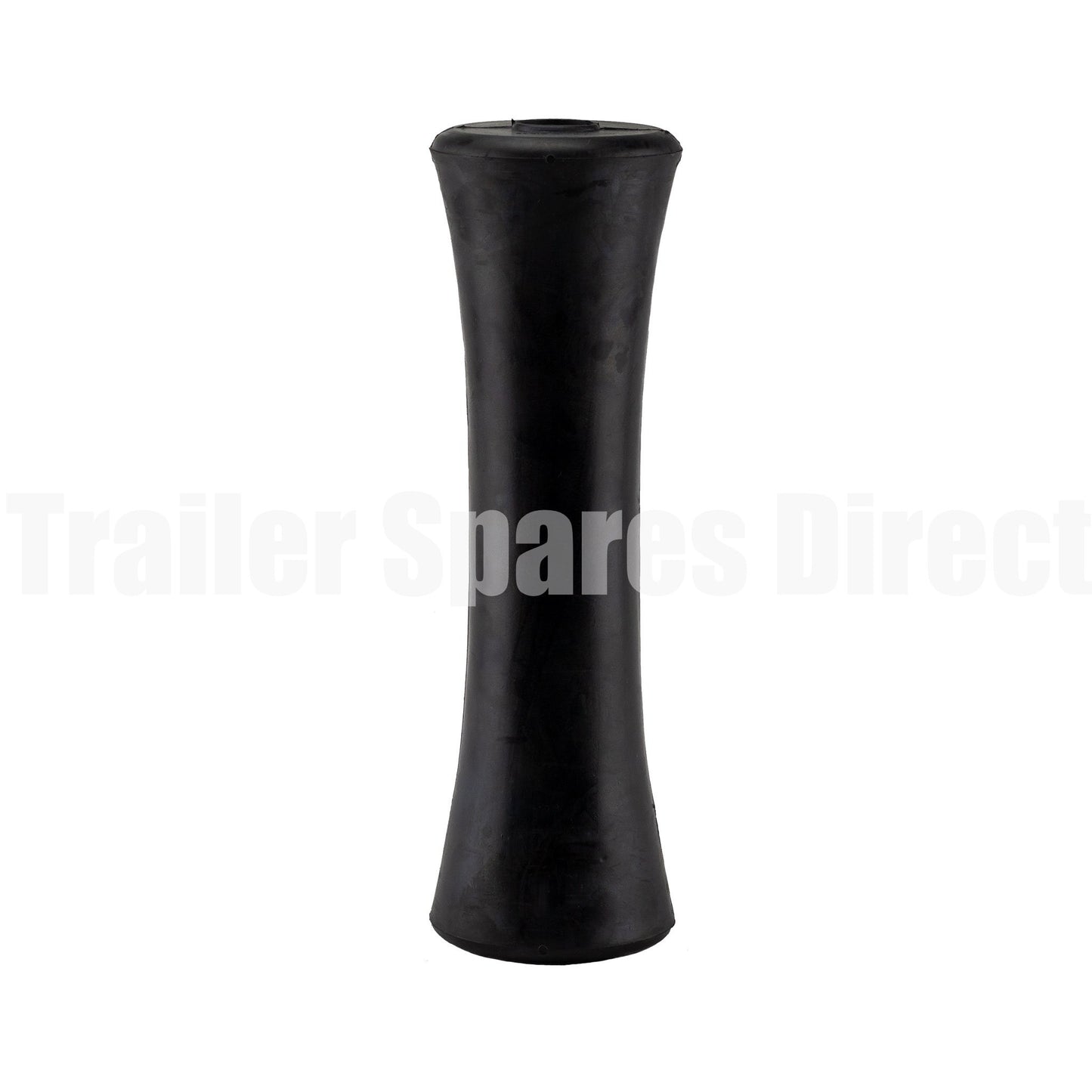 Concave roller 12 inch black rubber - Trailer Spares Direct