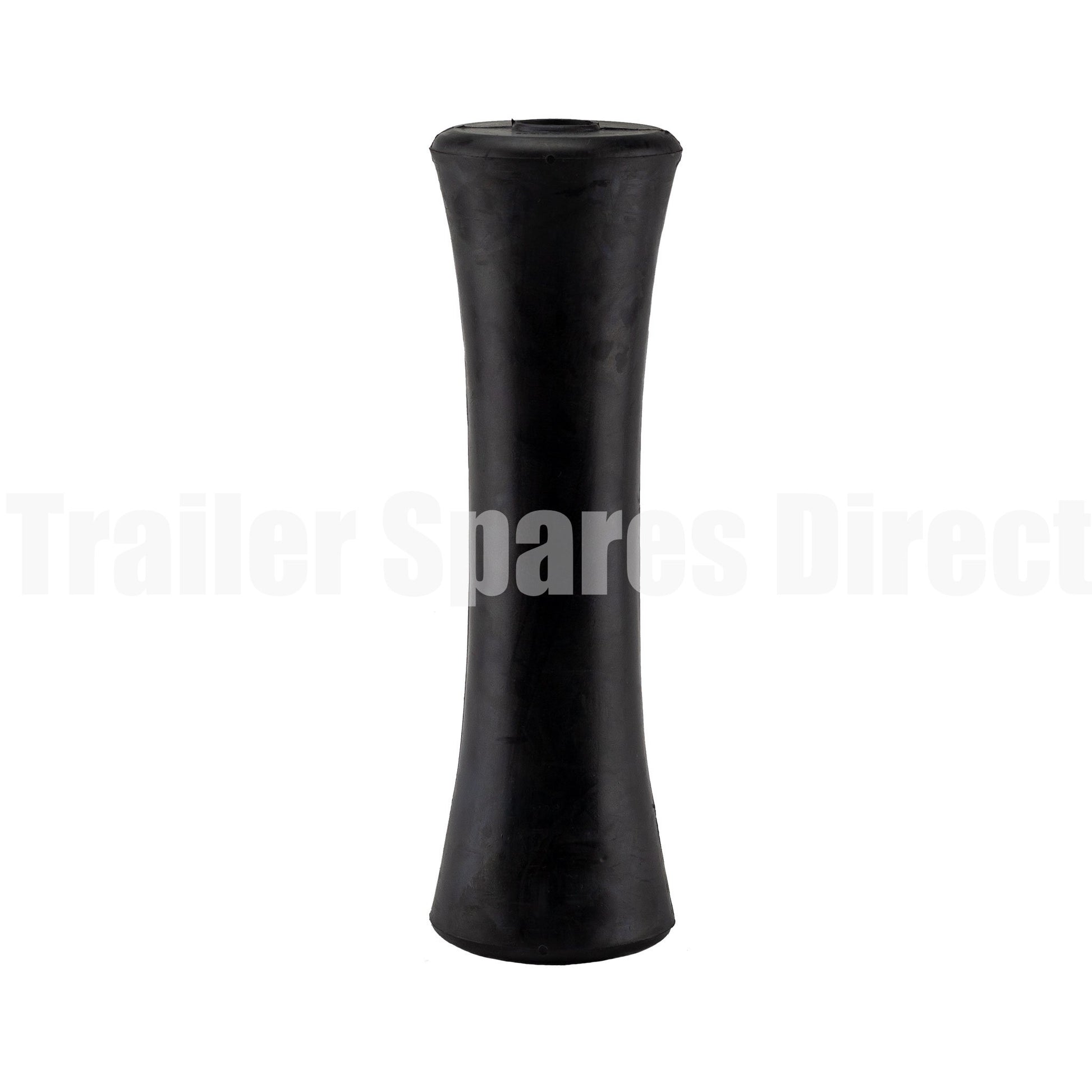 Concave roller 12 inch black rubber - Trailer Spares Direct