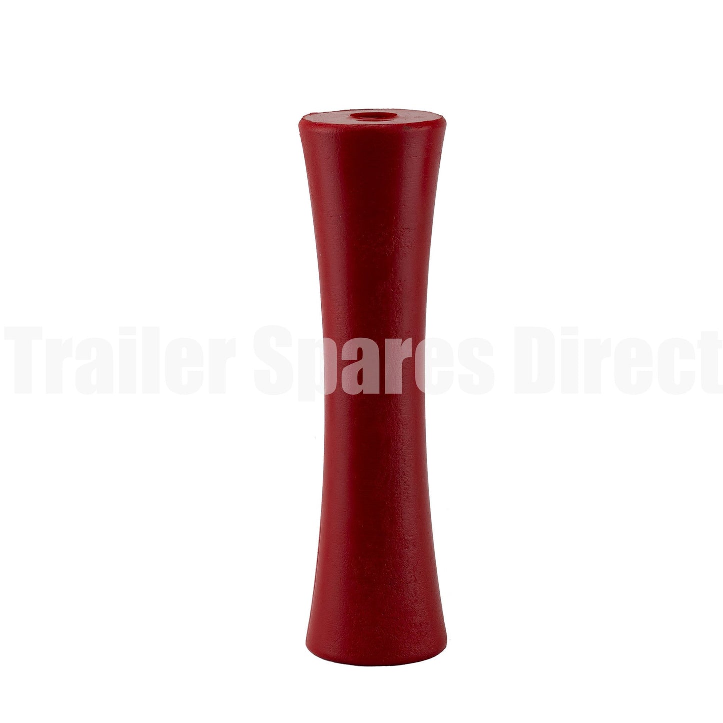 Keel roller concave 12 inch red poly - 25mm centre - Trailer Spares Direct