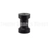 Boat Keel Roller 4.5in Black Rubber 17mm 91212