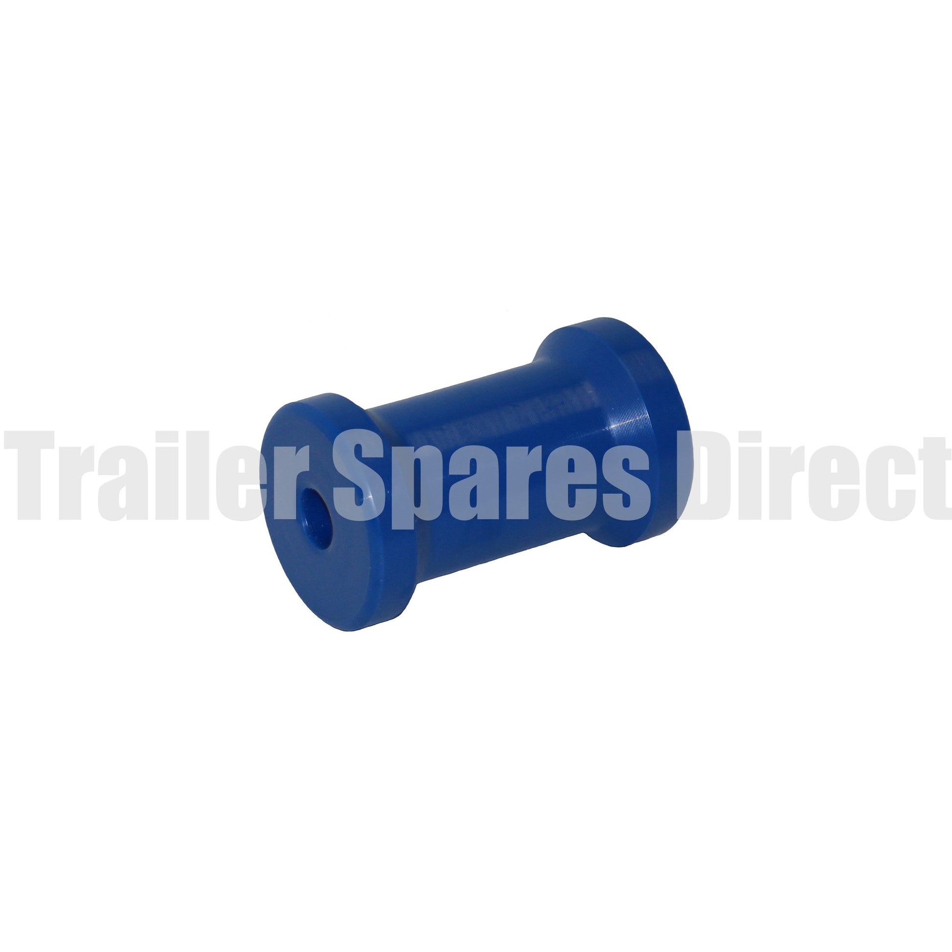 Keel roller 6 inch blue nylon - 17mm centre - Trailer Spares Direct