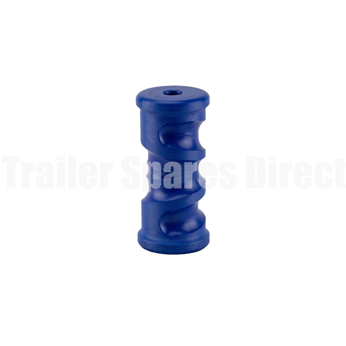 Keel roller self-centering 6 inch blue nylon - 17mm centre - Trailer Spares Direct
