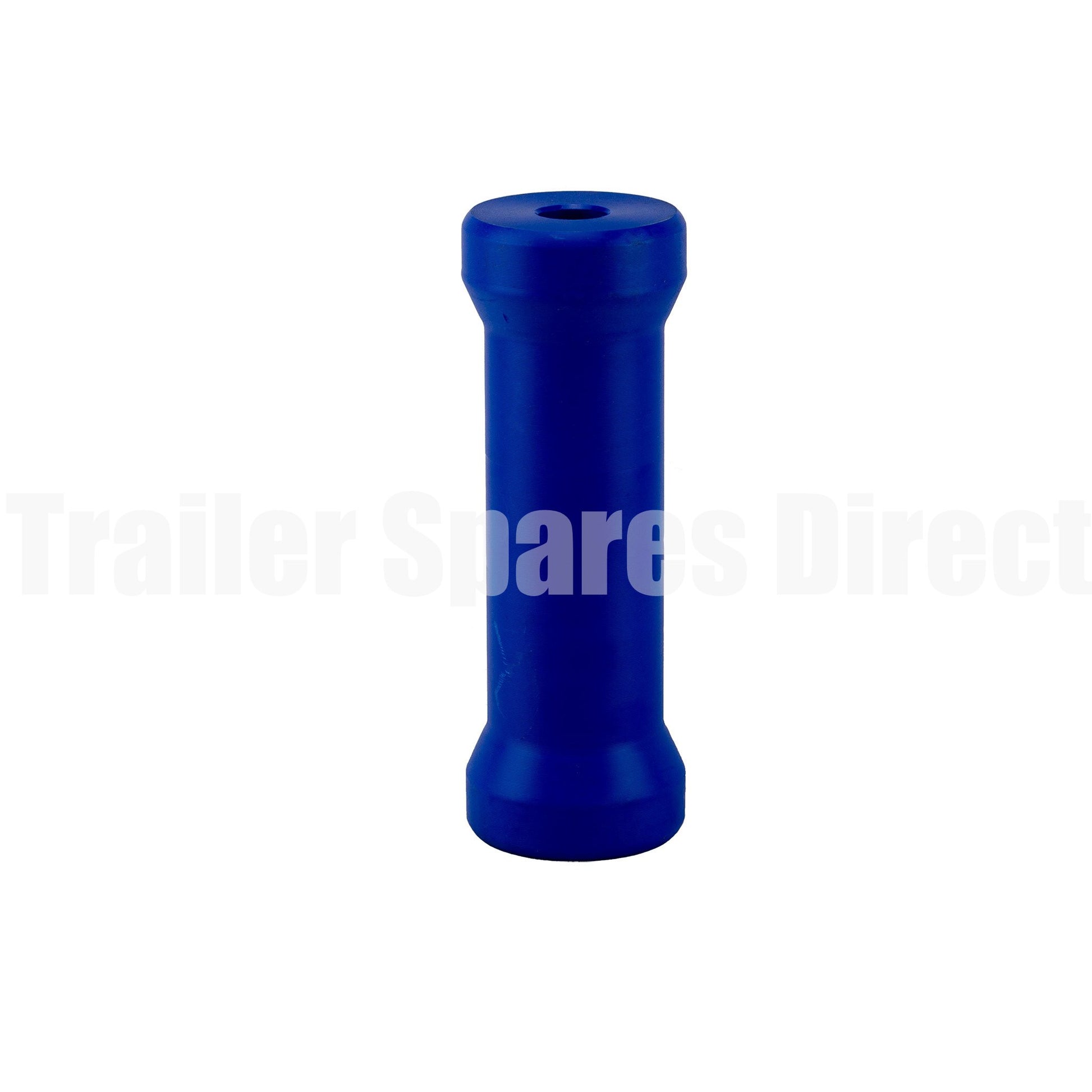 Keel roller 8 inch blue nylon - 20mm centre - Trailer Spares Direct