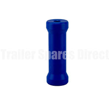 Keel roller 8 inch blue nylon - 20mm centre - Trailer Spares Direct