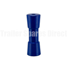 Sydney keel roller 8 inch blue nylon - 17mm centre - Trailer Spares Direct