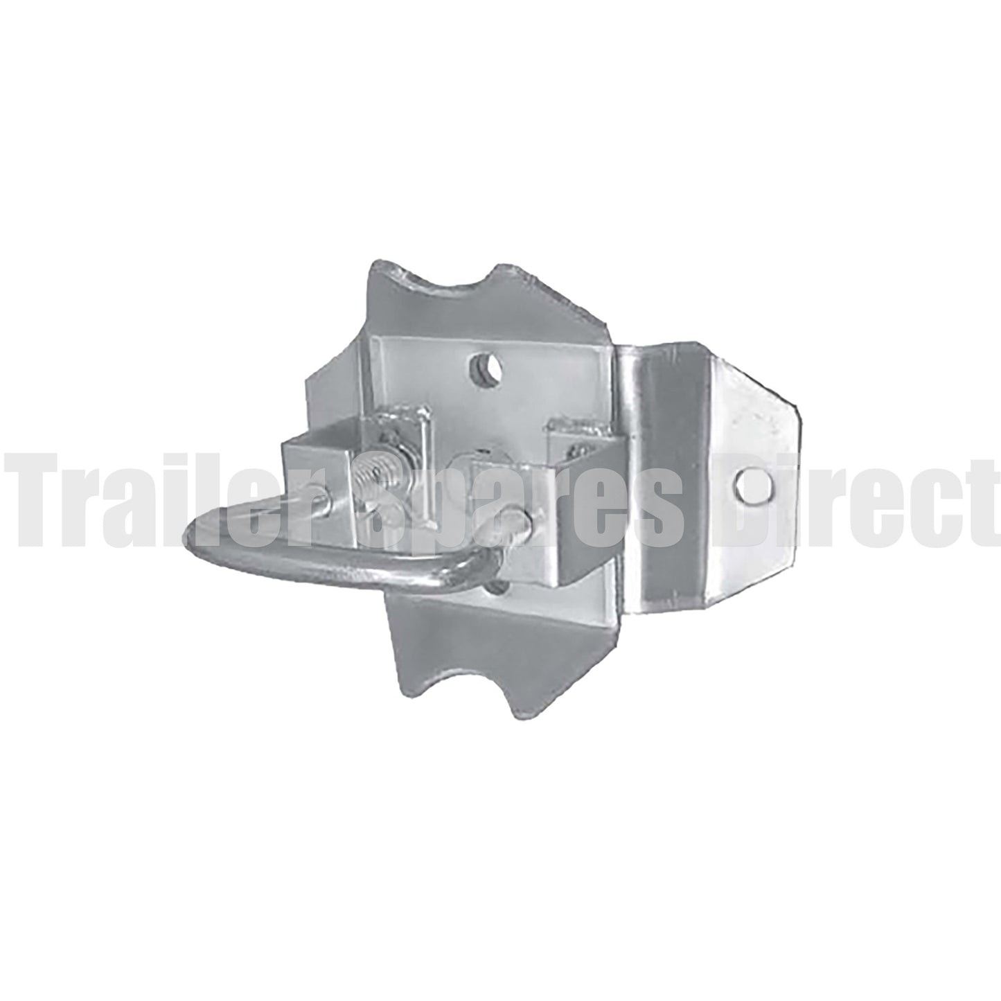 Swing-up bracket bolt or weld-on for jockey wheel and stands with 48mm tube - Trailer Spares Direct